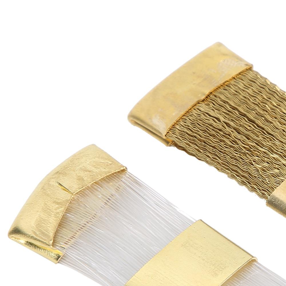 2 Pieces Mini Size Copper Wire Drill Bits Cleaner Nail Drill Bits Cleaner Brush  For Manicure