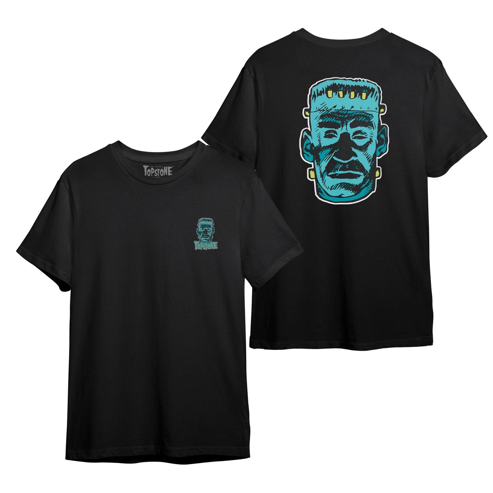 TOPSTONE HORROR Franky T-Shirt Black S-2XL NEW XXXXL