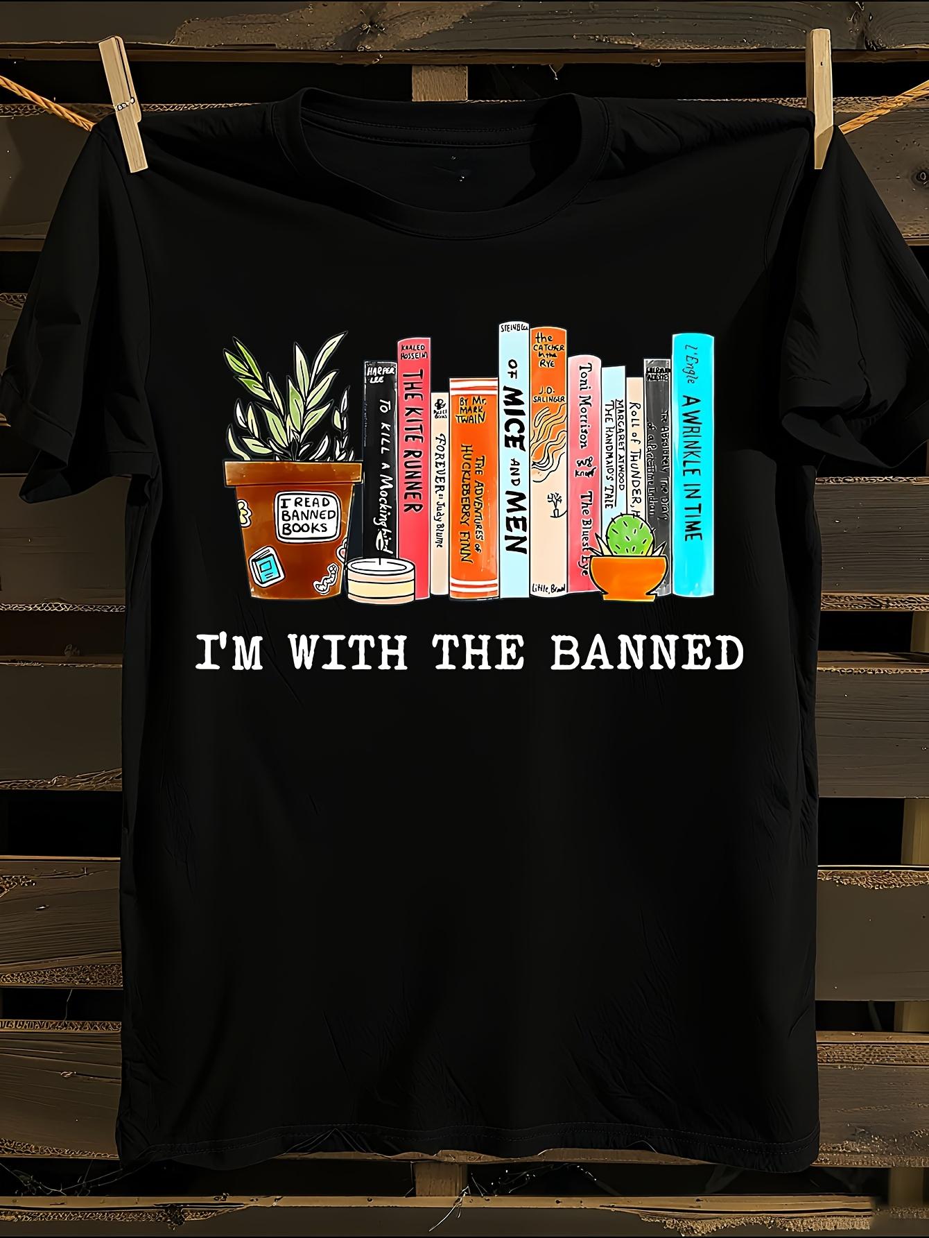 Literary Banned Book T-shirt XL
