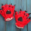 Women Men Warm Fashion Claw Paw Mittens Soft Plush Winter Furry Animal Claws Nails Glove Cosplay Costume Wearable Kid Gifts