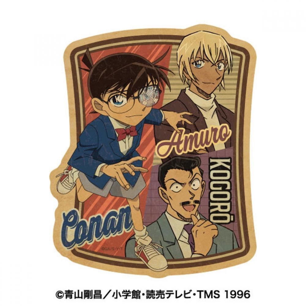 Detective Conan  Case Closed Detective Conan  Travel Sticker 3. Conan   Kogoro   Amuro