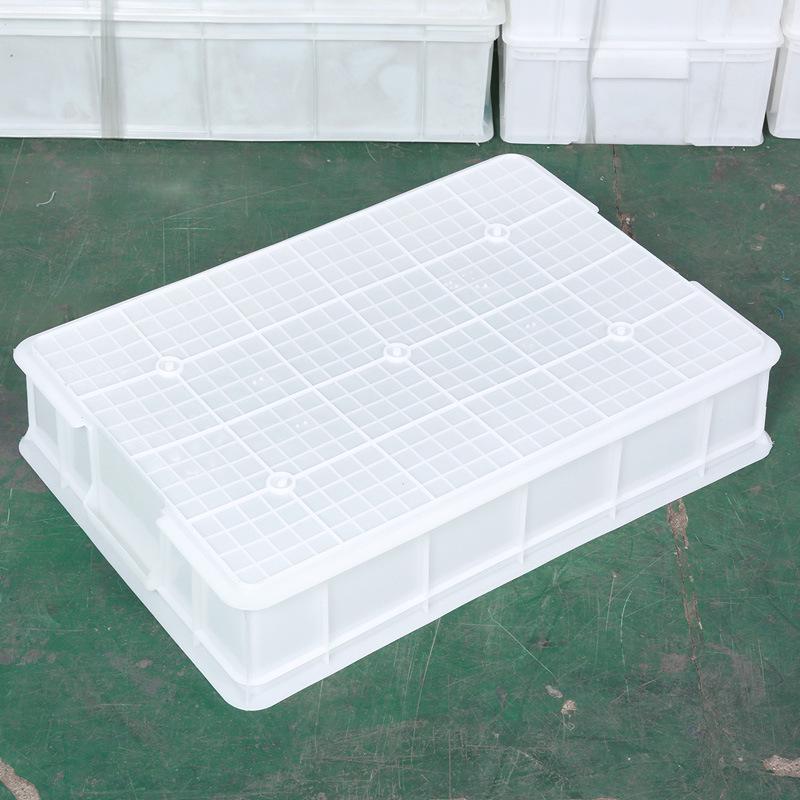 PE Thickened Plastic Square Tray for Food & Hardware Storage