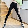Yousheng High Waist Yoga Pants Women Printed Waistband Elastic Tight Fit Leggings Sports Style Shark Yoga Leggings