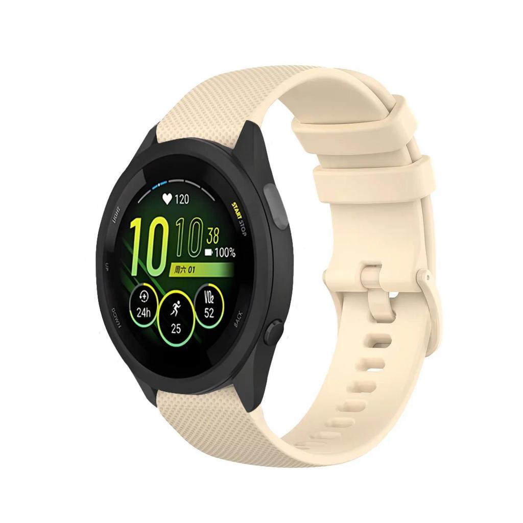 20mm 22mm Official Soft Silicone Strap For Garmin Forerunner 265 965 255 165 55 Comfortable Band Bracelet Garmin Venu 3-2 Correa