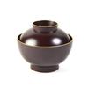 Traditional Honpo Zoni Dark Brown with Gold Dishwasher and Microwave Set of Yamanaka New Zoni Soup Miso Soup Commercial and Home Wedding Golden