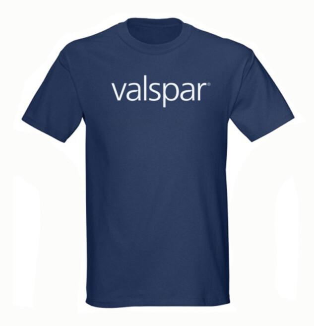 Valspar floor coatings paint t-shirt Unisex T-Shirt L