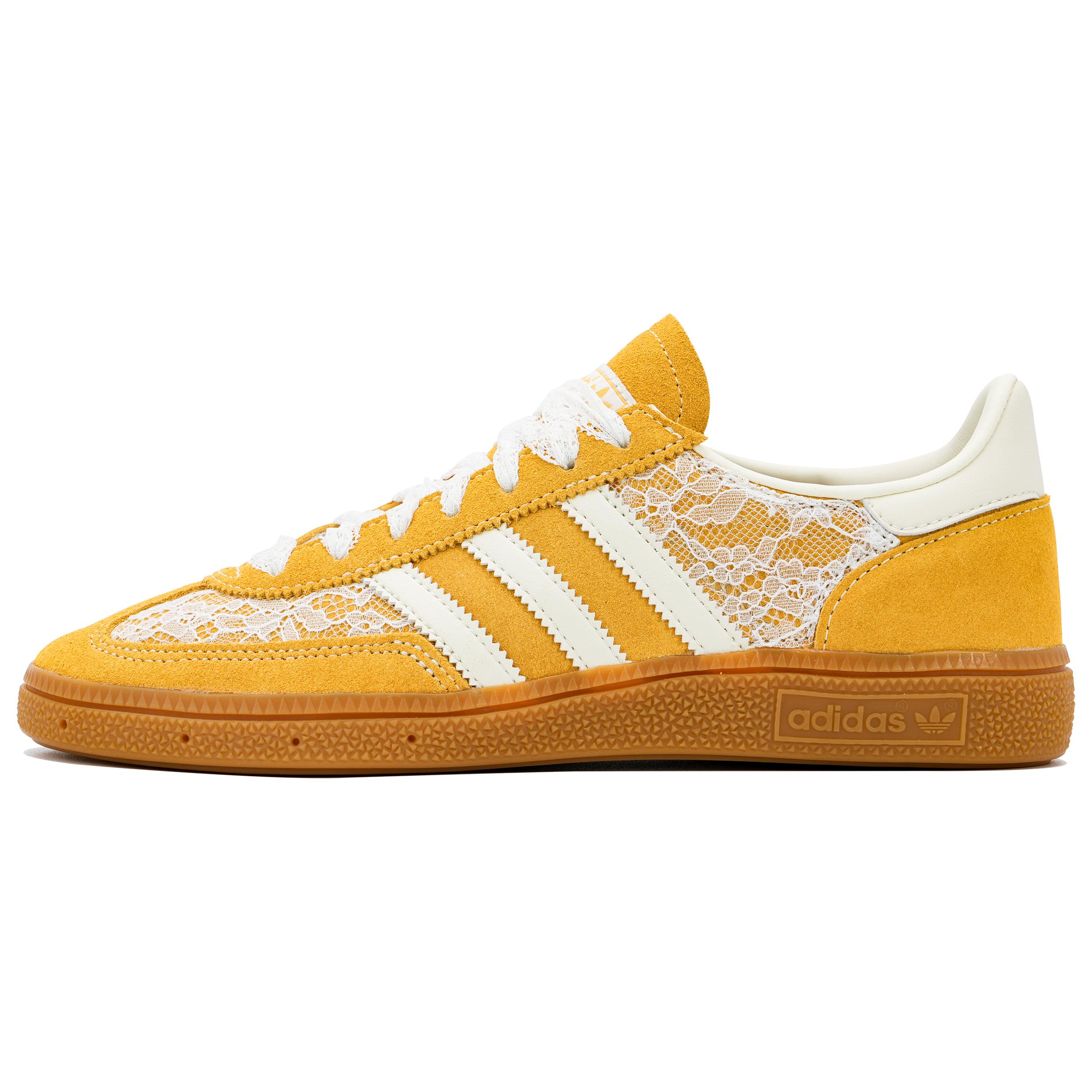 

Adidas Originals HANDBALL SPEZIAL Slip Resistant Abrasion Resistant Low top Skateboard Shoes Unisex Yellow White IF7088(TeamTen-) 39⅓
