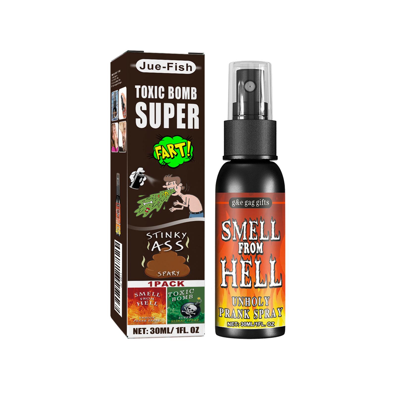 

Novelties Liquid Fart Gag Prank Joke Spray Can Stink Bomb Smelly Stinky Gas Joke Sprinkle Prank Family Entertainment Supply