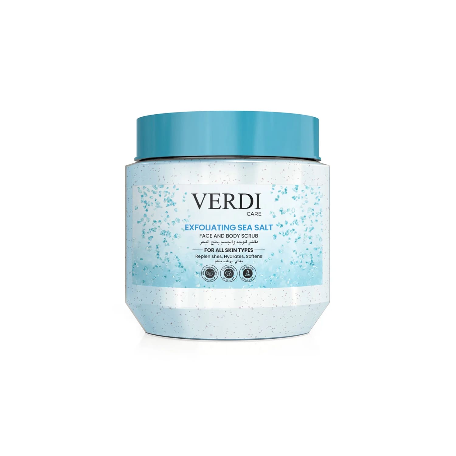 

Exfoliating Sea Salt Verdi Face and body scrub 500 ml