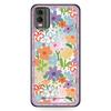 Cute Anti-dust Phone Case For Nokia C32 Waterproof Flower Back Cover Full Wrap Dirt-resistant Durable Protective TPU