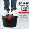 Plastic Electric Scooter Basket Large Capacity Anti-theft Baskets Replacement