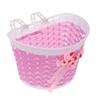 2x Childs Kids Girls Bowknot Basket Decoration With Flowers Inch)