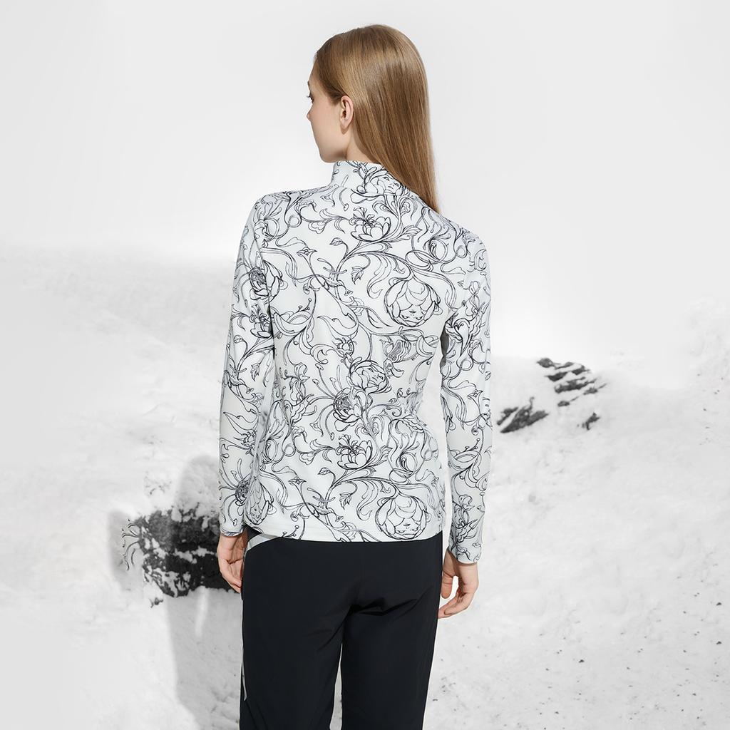 New FILA T Shirt Women's All Over Print A11W446205FZA