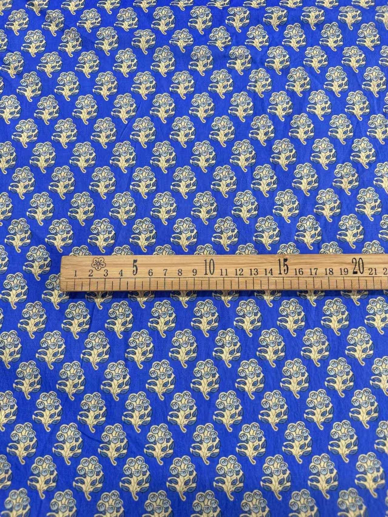 Light Weight Block-Printed Cotton Skin-Friendly Cotton Fabric for Dresses,shirt, Vest