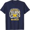 Michigan Men's Basketball National Champions Nil T-Shirt