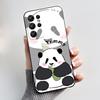 Hülle Für Oukitel C1/C1 Pro Hülle Ästhetisch Mode Niedliche Katze Cartoon Schwarz Weiches Silikon Rückabdeckung Stoßfestes TPU Handyhülle