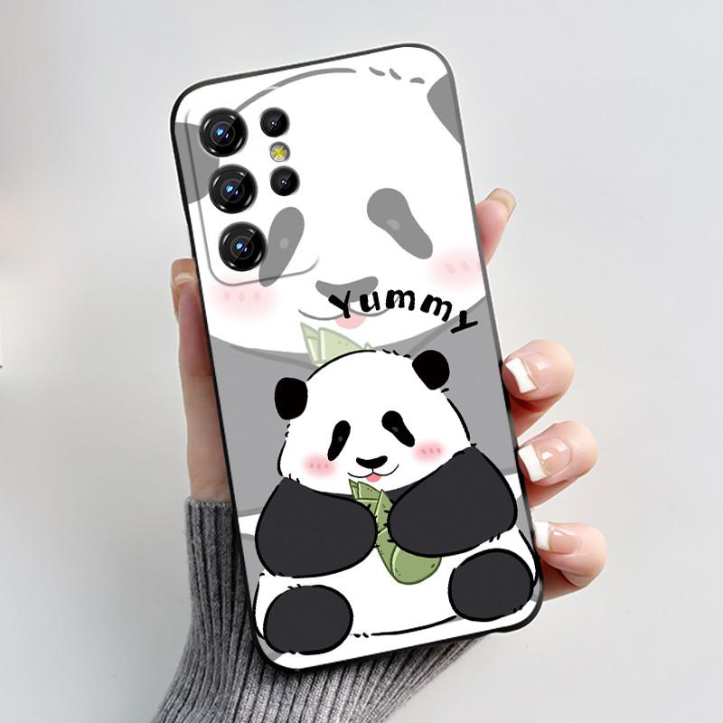 Hülle Für Oukitel C1/C1 Pro Hülle Ästhetisch Mode Niedliche Katze Cartoon Schwarz Weiches Silikon Rückabdeckung Stoßfestes TPU Handyhülle