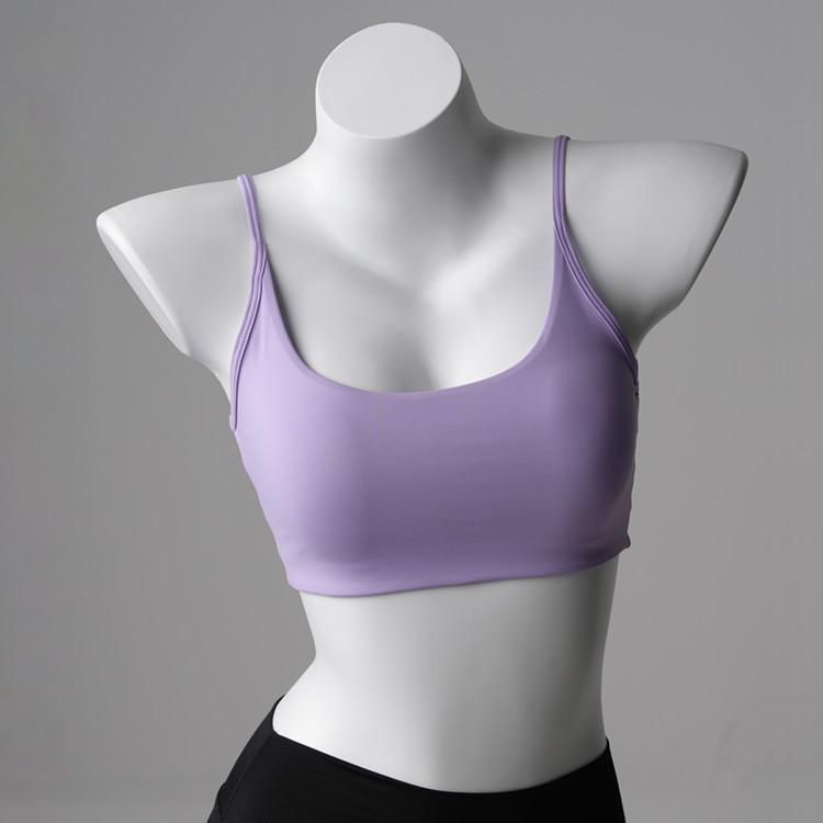 Camisola Sexy de Verão: Top de Yoga Sem Fio com Costas Bonitas para Fitness ao Ar Livre e Dança Feminina