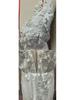 European and American Women's Puffy Lace Wedding Gown - Sexy White Strappy Bridesmaid Dress