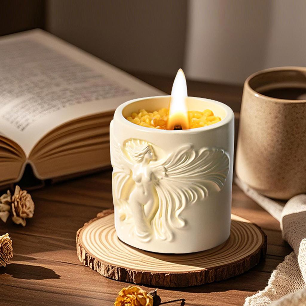 Silicone Mould for Candle Making and Resin Art Statue of Liberty Storage Cup Crafting Nordic Designs Home Decoration