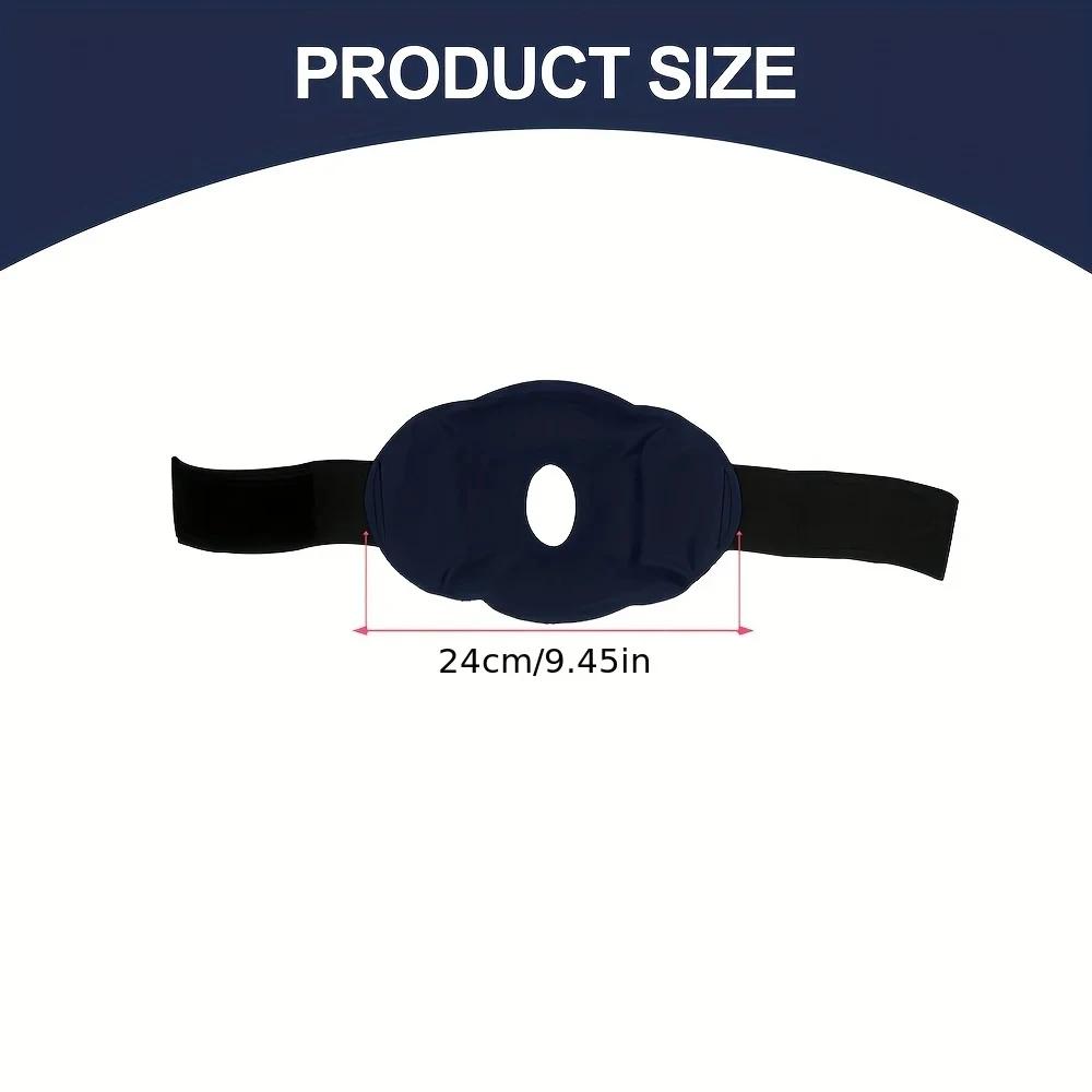 Reusable Nylon Gel Knee Pack for Hot/Cold Therapy, Easing Discomfort and Aiding Foot Relaxation