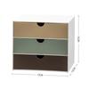 Creative Desktop Drawer Style Storage Box, Office Collection and Organizing Cabinet