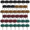 Rocaris 40 Pack 1 Inch Abrasive Wheel Buffing Polishing Wheel Set for Rotary Tool - with 1/8" Shank (25mm)