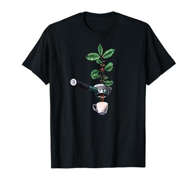 Kaffee-Geschenk Barista Espresso-Liebhaber T-Shirt