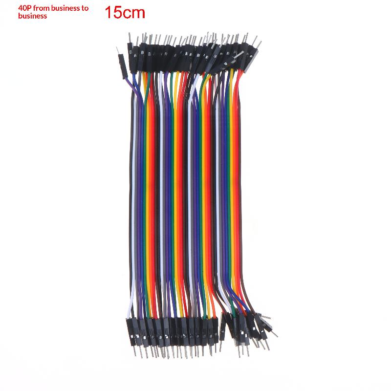 Insulated Multicolored Jumper Wires 15CM 20CM Male To Male Female To Female Male To Female for DIY Electronic Circuit Breadboard Use
