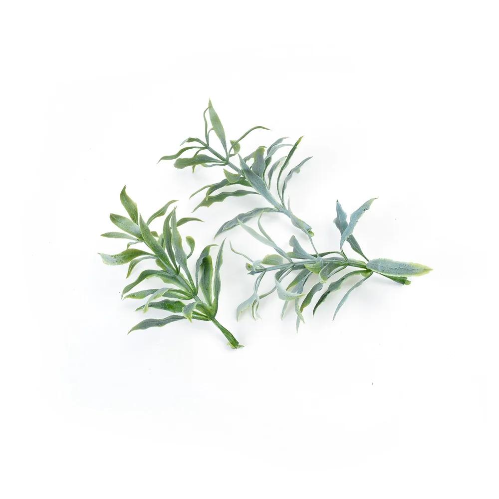 10pcs Artificial Flower Leaves Plant Bouquet Wedding Home Christmas Decoration DIY Wreath Accessories Scrapbooking Fake Flowers