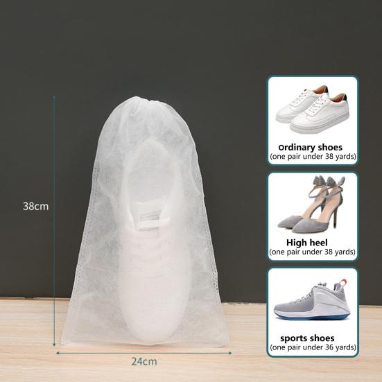10Pcs Durable Travel Shoe Bag Reusable Long Lasting Large Dust Cover