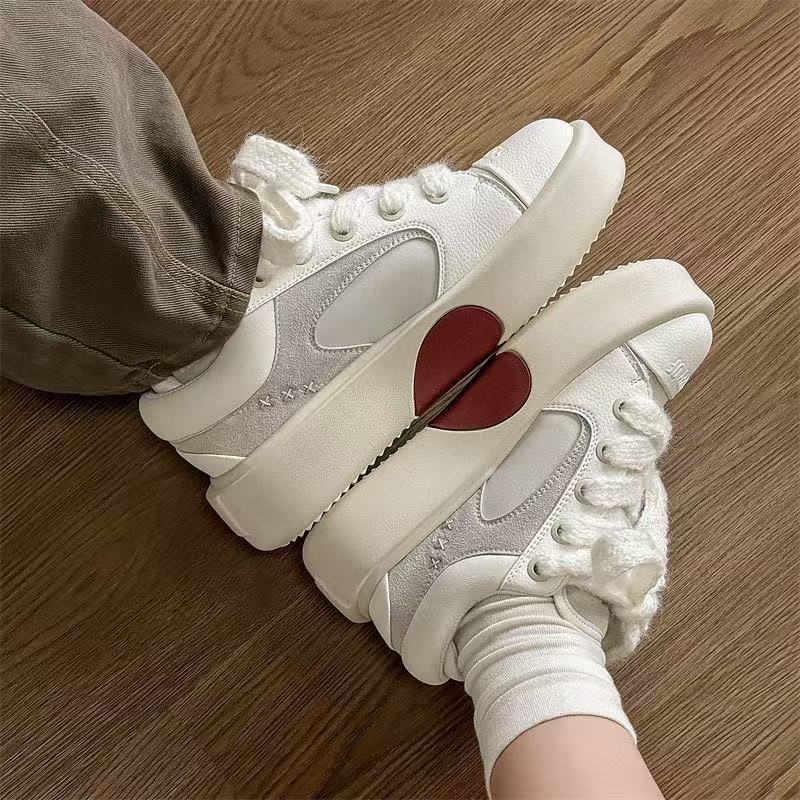 

New summer muffin platform love board shoes casual sports shoes item number gray adult size 35 белый