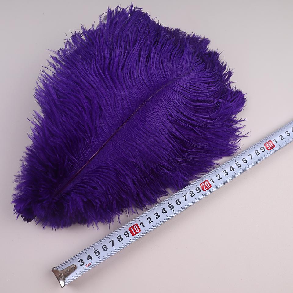 10Pcs 30-35cm Ostrich Feathers for Crafts Wedding Decoration 12-14" Handicraft Accessories Table Centerpieces Carnival Plumas
