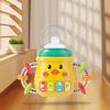 0-12M Baby Musical Feeding Bottle Pacifier Newborn Soft Teether Rattles Educational Toy Mobile Soothing Vocal Music Rattles Toys