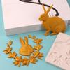 Chocolate Moulds Rabbit Lace Shaped Baking Molds Fondant Moulds Cake Molds Silicone Material Gift for DIY Baking Lover