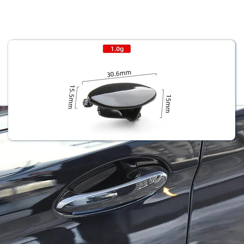 Car Driver Side Keyhole Cap for BMW 5/6/8 Series G20 G30 G06 Car Door Handle Key Hole Cover Cap for G05 G01 -23 51217489341