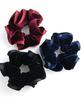VINGTAINE Velvet Voluminous Frill Elegant and Sophisticated Hair Accessory for Scrunchie, Women's Fall/Winter, HS-130-BR