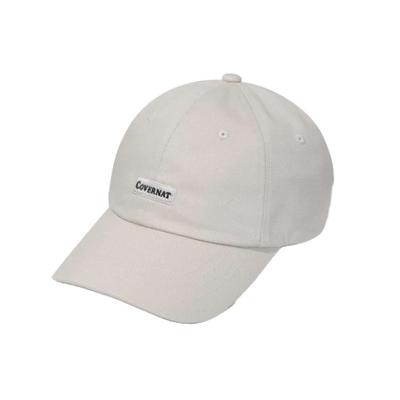 Standard Passform Authentische Kappe mit kleinem Logo Creme 187664