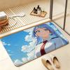 N-Nejire My Hero A-Academia Soft Comfortable Short Plush Rug Carpet mat Anti‑Slip Floor Mat Machine Washable Home Decor