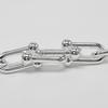 TIFFANY&Co. Hardware Graduated Link Piercing Silver925 22.6g Women Used
