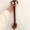 Cute Big-Eyed Stuffed Toy Long Neck Dog Duck Giraffe Plush Doll Car Bag Keychain Cute Animal Bendable Plush Figure Unique Gift for Dog Lovers