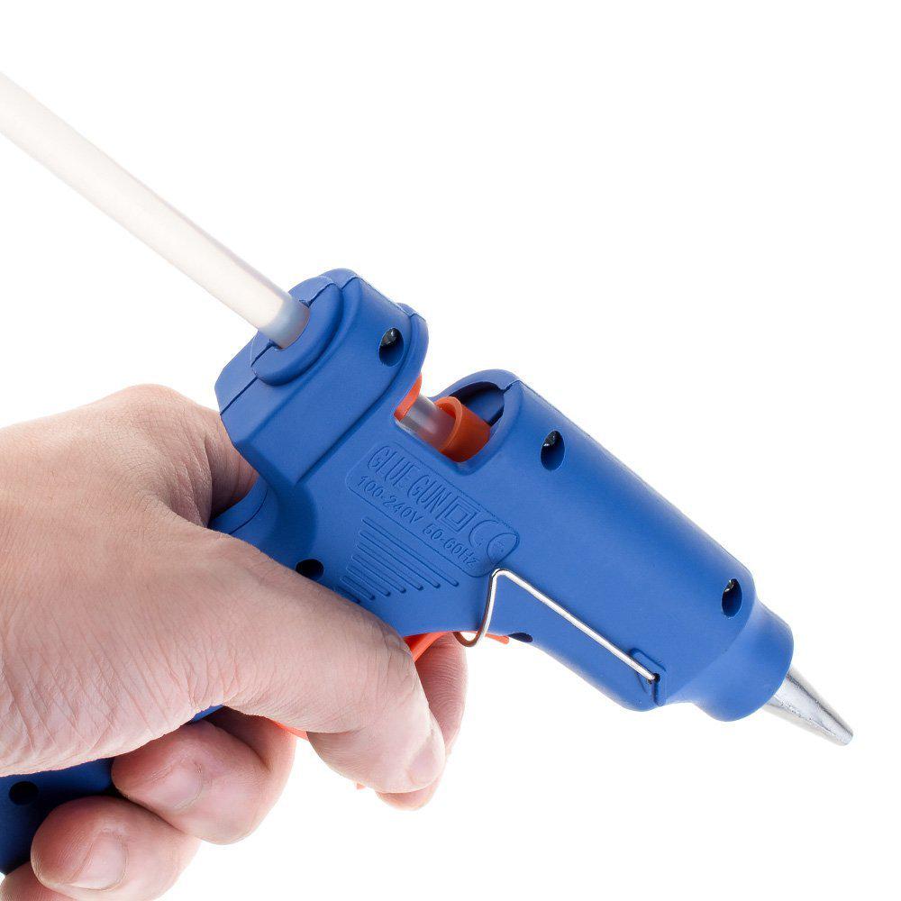 Multi-Color Hot Melt Glue Gun Set with 7mm & 11mm Sticks - Multi-Power Handmade Tool Kit