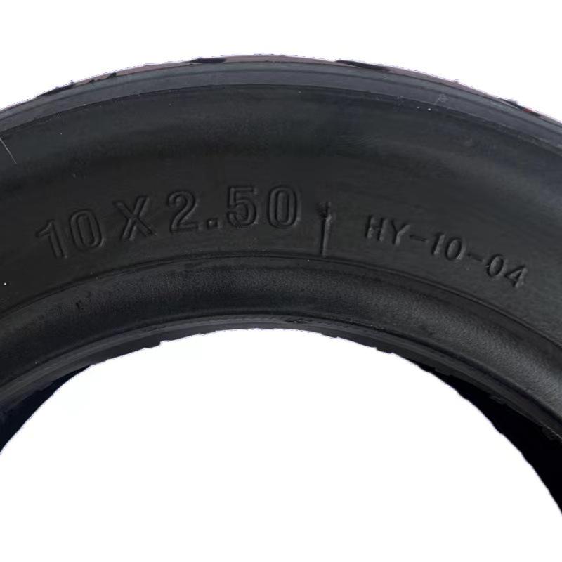10-inch Electric Scooter Tires: 10x2.50 and 10x2.125 Wear-Resistant Inner and Outer