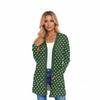 Women's Long Sleeve Cardigan Casual Jacket With Pockets Top