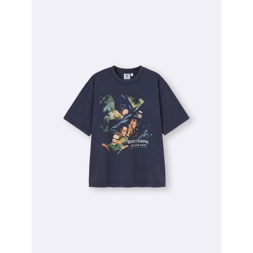 Gu By Uniqlo Washed Graphic T baTman