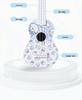 Charming Line Art Ukulele - Entry-Level Instrument for All Ages