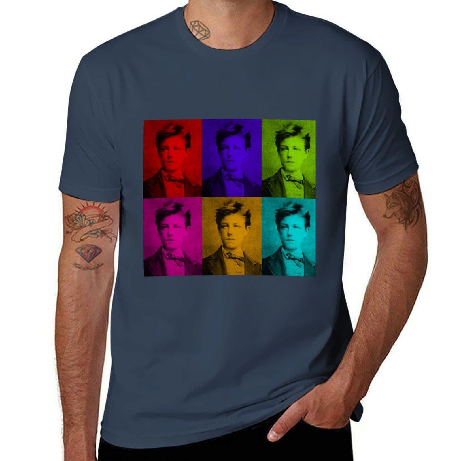 Arthur Rimbaud TShirt Independence Day Short Sleeve TShirt S