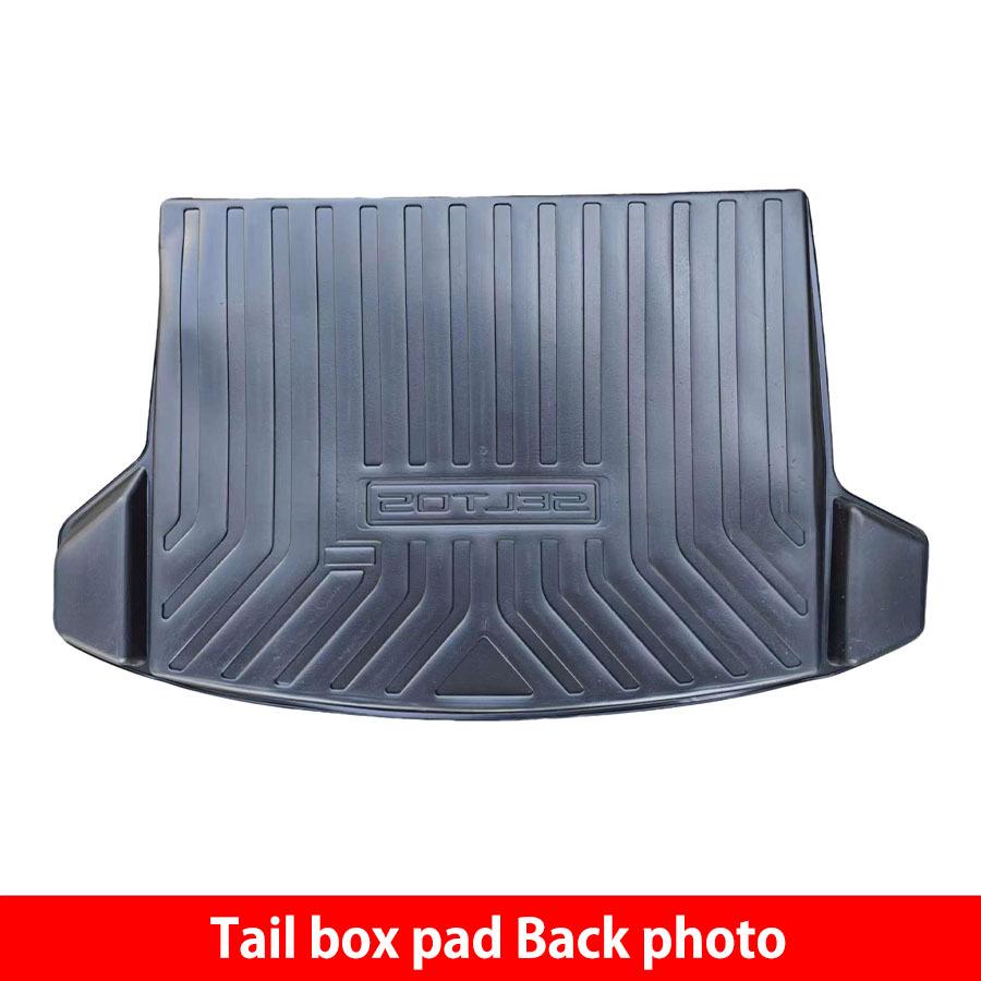 Eco-friendly TPE Trunk Mat for 2019-2024 Kia KX3: Wear-resistant and Waterproof Interior Upgrade