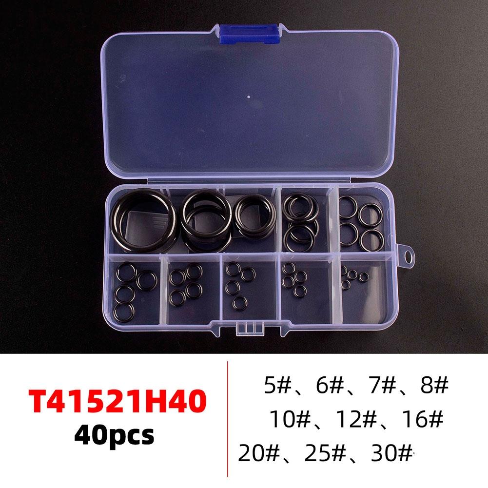 Rod Ring Wire Ring 4.7mm/6mm/7mm/7.9mm 40PCS Ceramic Outdoor