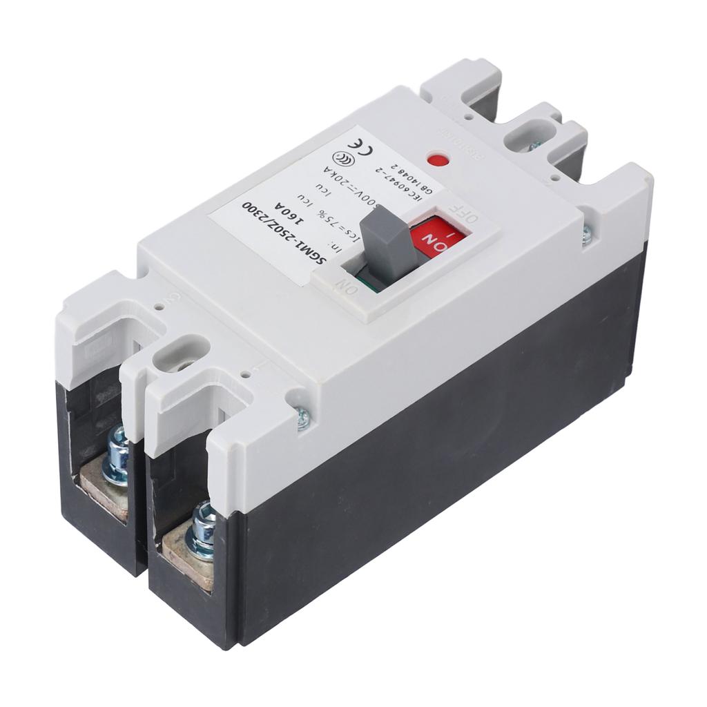 Întrerupător de circuit CC 2P Carcasă turnată Întrerupătoare de circuit Comutator energie solară 500V 160A